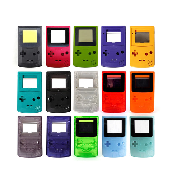 5pcs For Game Boy  Color  Replacement Housing Shell For GBC Housing Case Plastic shell