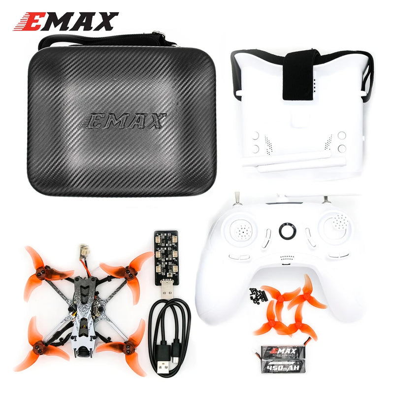 EMAX Tinyhawk II Freestyle 115mm 2.5inch F4 5A ESC TH1103 Motor 5.8G 37CH VTX 700TVL CMOS FPV Racing RC Drone  BNF Version