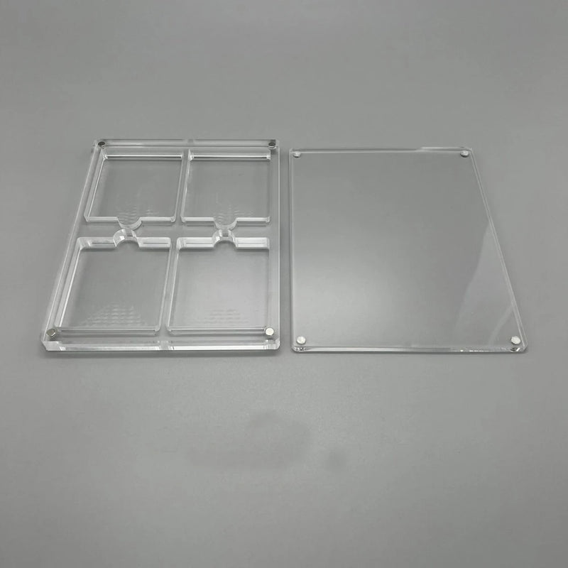 For GB /GBC/GBA accessories Game Cassette Box  High Transparent Acrylic  Display protection for GAMEBOY Case