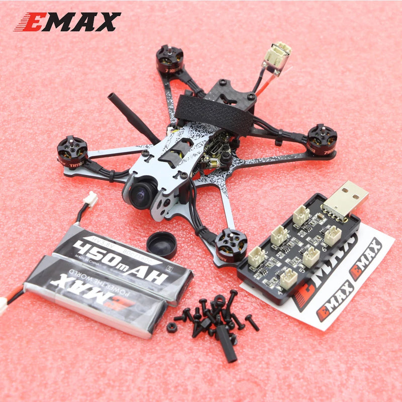 EMAX Tinyhawk II Freestyle 115mm 2.5inch F4 5A ESC TH1103 Motor 5.8G 37CH VTX 700TVL CMOS FPV Racing RC Drone  BNF Version