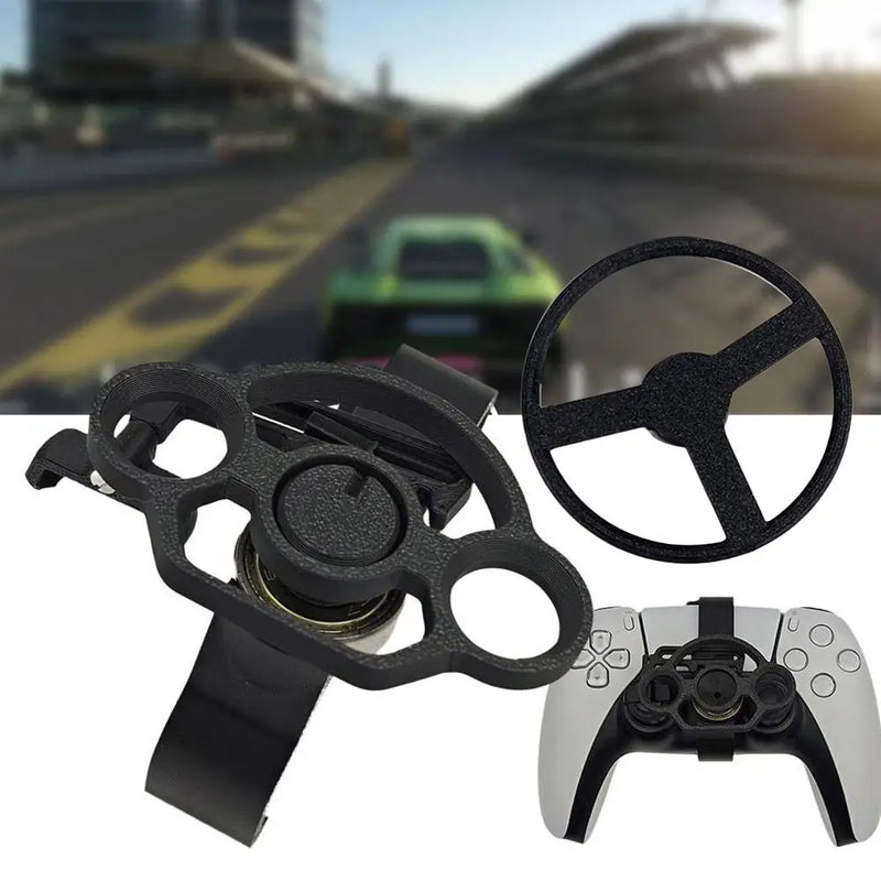 Double Disk 3d Printing Steering Wheel For Ps5 For Ps5 Slim Game Controller Auxiliary Replacement Accessories R9q8