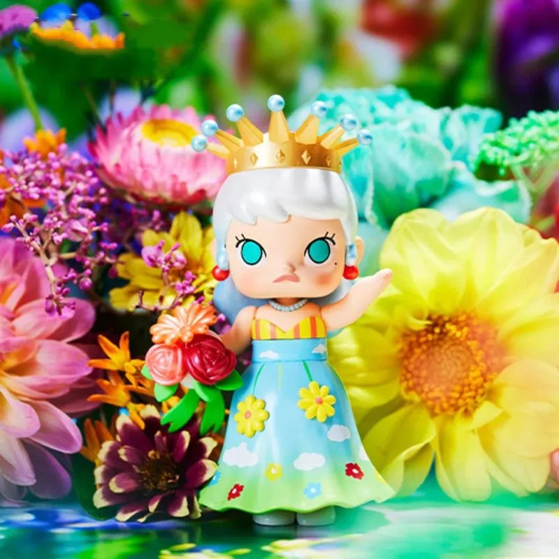 POP MART Molly Mika Ninagawa Flower Dreaming Series Blind Box Toys Mystery Box Cute Action Anime Action Figure Doll Girl Gifts