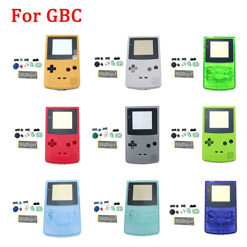 New Original Game Console Shell Case for Gameboy Color Classic Game Console Shell Case for GBC Housing Shell with buttons