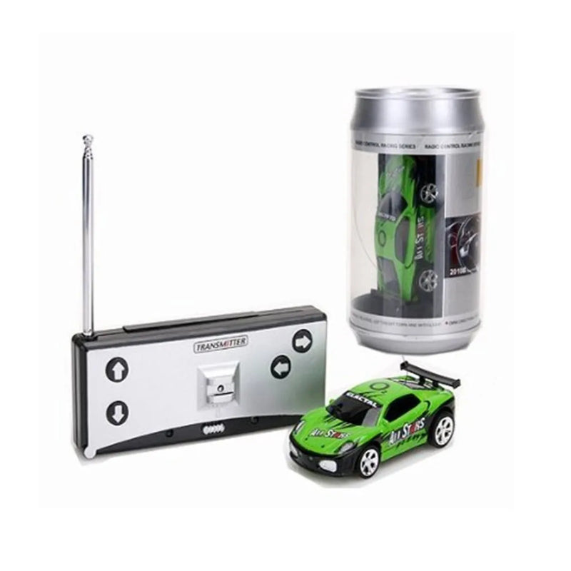 6 Colors Hot Sales Mini RC Car Coke Can Radio Remote Control Micro Racing Car 4 Frequencies Toy For Children