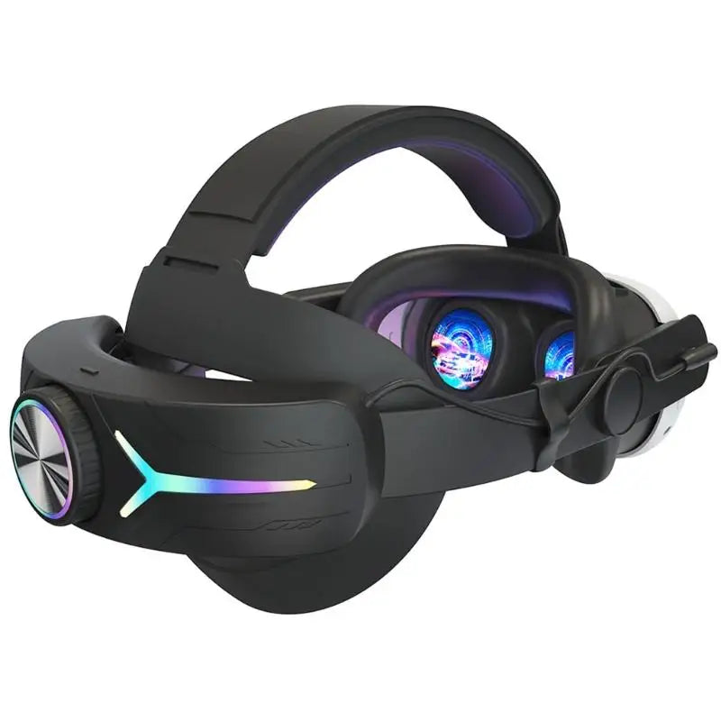 Comfortable Adjustable RGB Head Strap 8000mAh Battery for VR Headset Headband Perfect for Immersive VR Adventures