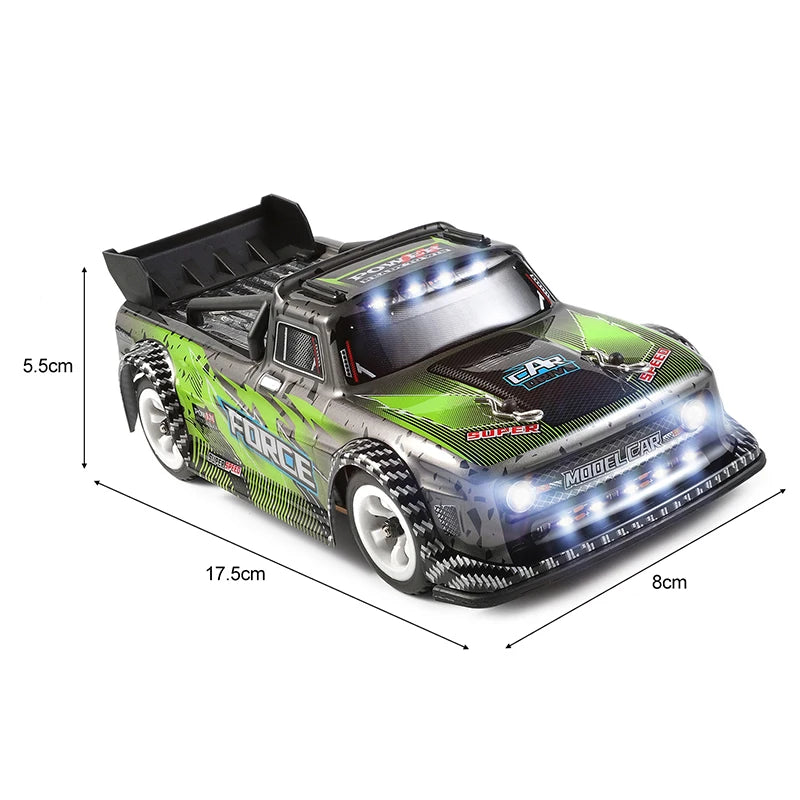 WLtoys k989 Upgraded 284131 1/28 With Led Lights 2.4G  4WD 30Km/H Metal Chassis Electric High Speed Off-Road Drift RC Cars