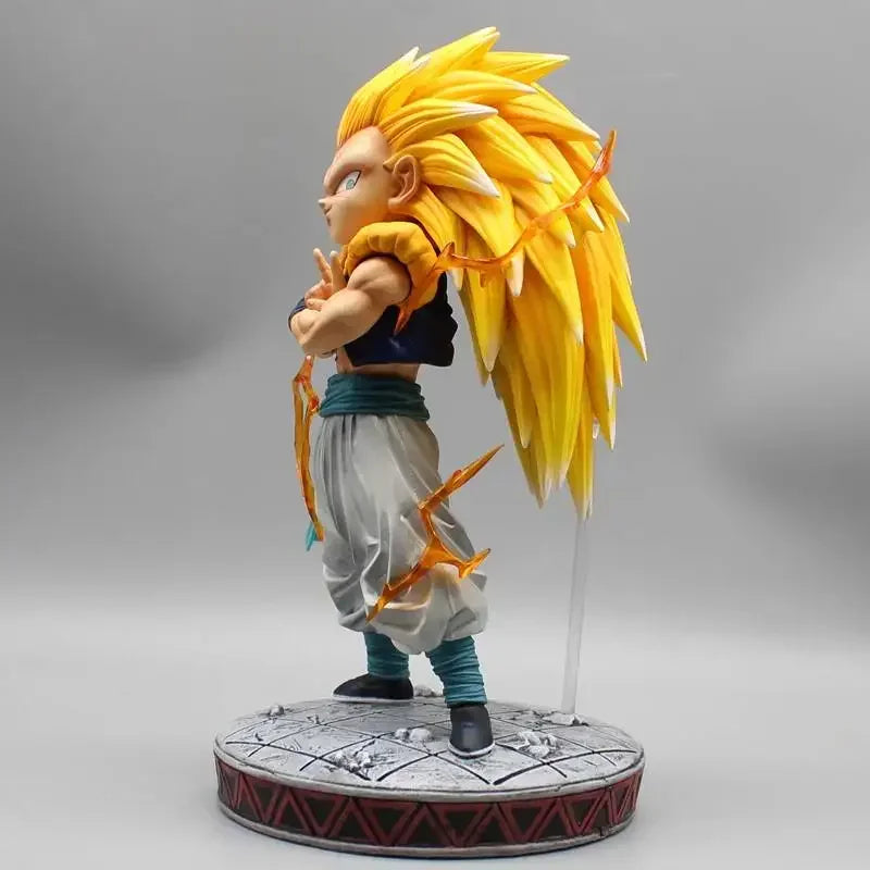 26cm Dragon Ball Figure Gotenks Standing Posture Anime Action Figures Periphery Kawaii Desktop Display Children Gift Toys Game