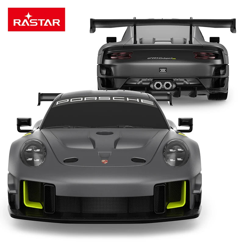 Rastar 1:24 RC Car Porsche 911 GT2 RS Clubsport 25 2.4G Radio Remote Control Sports Racing Model Vehicle Toys for Children Girls