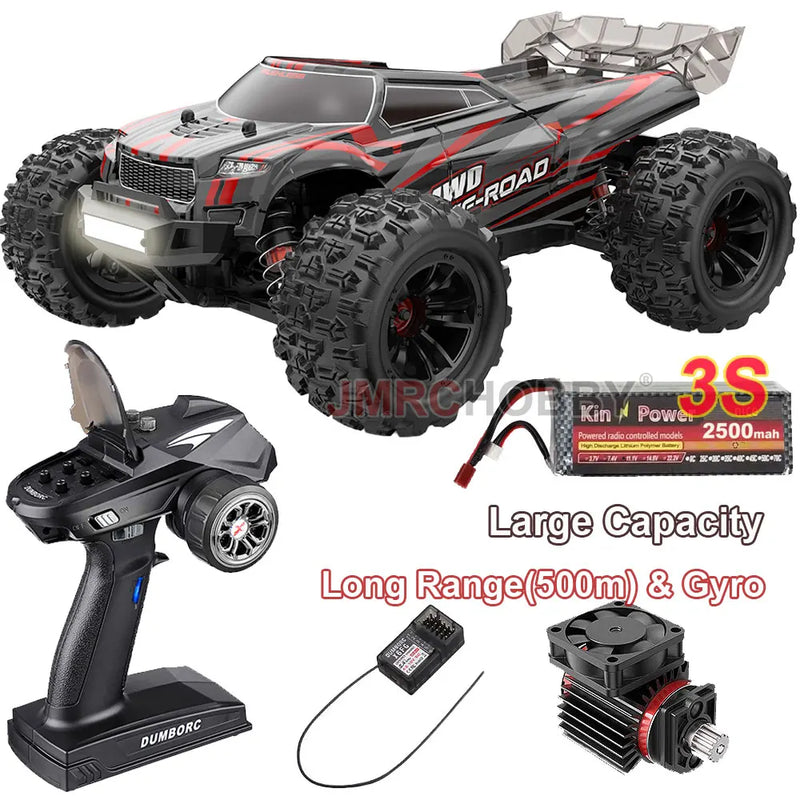 Upgraded MJX 16210UPG  Hyper Go Brushless RC Car Hobby With X6  Remote Controler 6CH 4WD 75KMH High-Speed Off-Road Turck