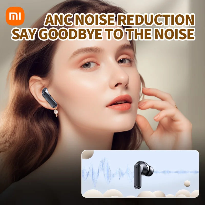 XIAOMI E18 Pro Bluetooth5.4 Headphones Noise Cancelling Gaming Headset Waterproof Sports Earphone TWS In Ear Earbuds With Mic