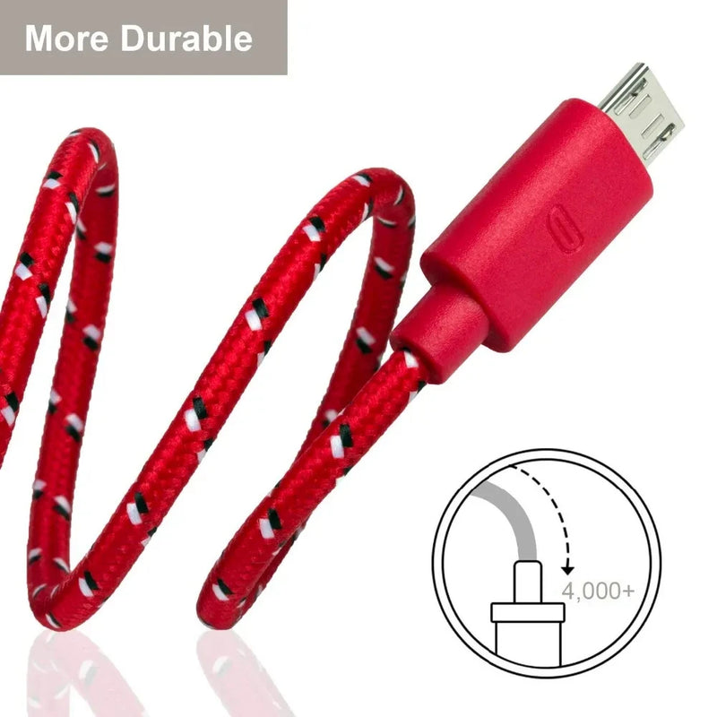 0.5M/1M/2M/3M Micro USB Cable Mobile USB Charger Cable Data Sync Wire For Samsung Huawei Xiaomi Android Phone USB Micro Cables