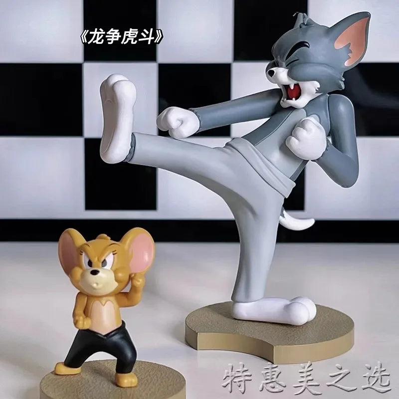 9cm Tom And Jerry Blind Box Warner Anniversary Collection Series Mysterious Surprise Box Tom And Jerry Christmas Gift For Kids