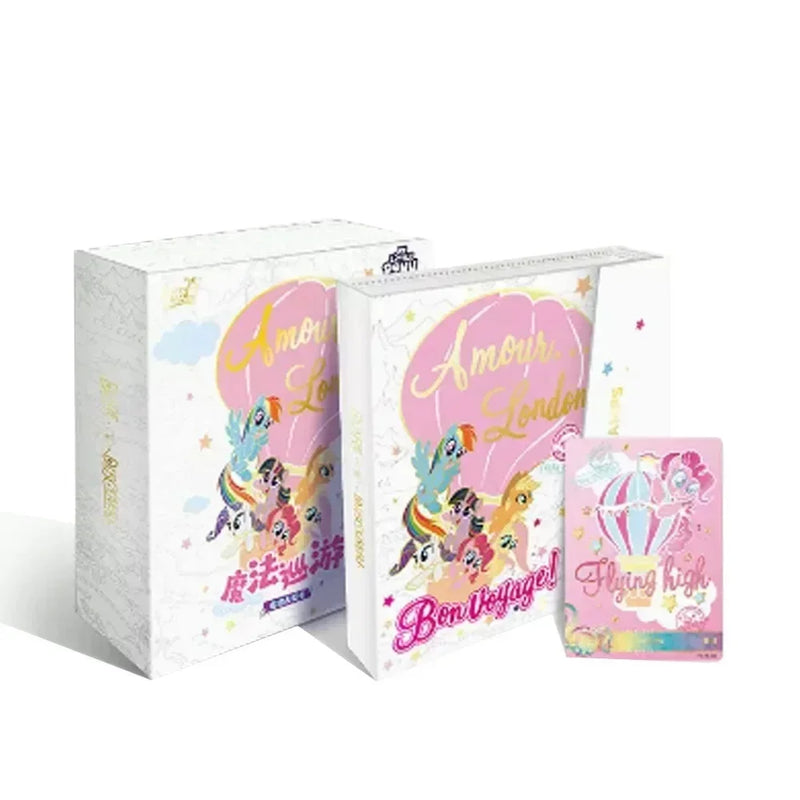 KAYOU My Little Pony Collection Cards New Anime Rare Album Collector's Edition Card Party Playing Game Card Toys Gift Boxes