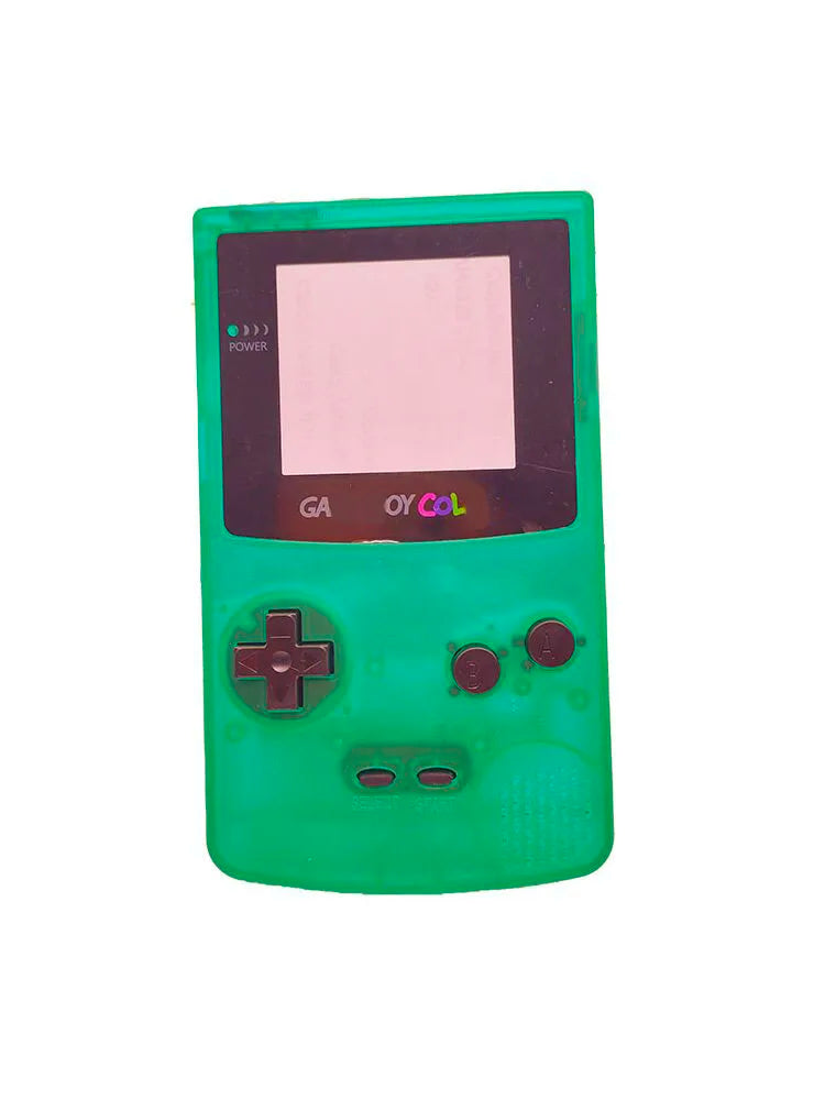 JCD Plastic New Game Shell Housing Case Cover For Game Console For GBC Shell With Buttons Kits Sticker Label Part