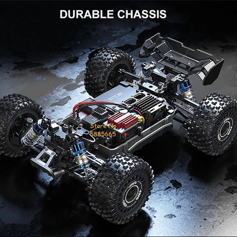 Professional Remote Control Racing Car Model 1:16 2.4G Brushless 80KM/H Metal Drive Off Road Drift RC Truck Car VS 144001 16101