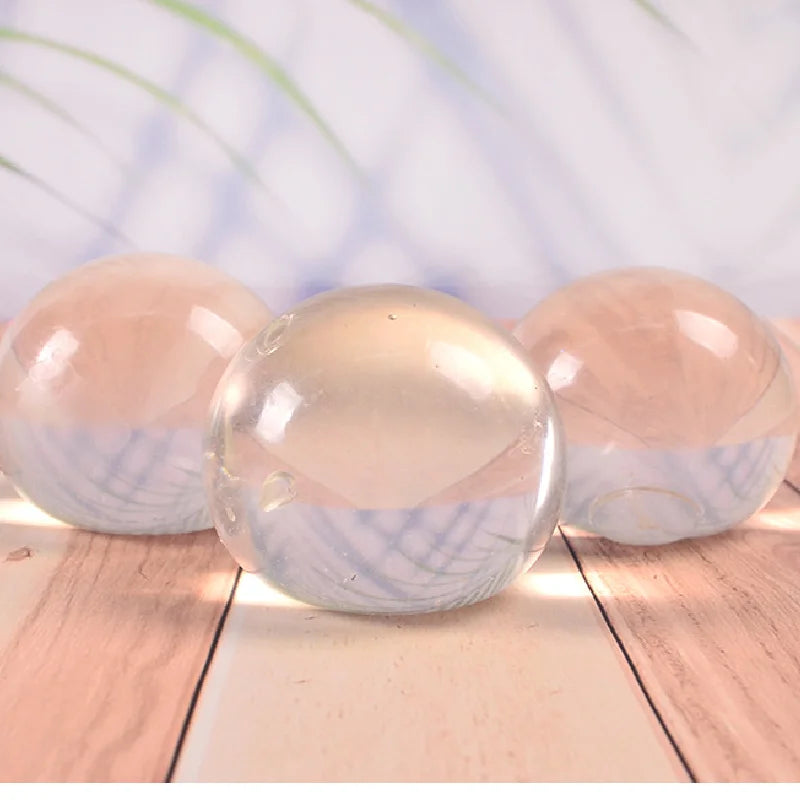 6cm Clear Maltose Syrup Ball Slow Rebound Fidgeting Adult Kids Toys  Stress Relief Stress Resistant Stress Ball Baby Toys