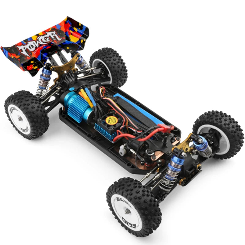 WLtoys 124017 124007 75KM/H  RTR 2.4G Racing RC Car Brushless 4WD Electric High Speed Off-Road Drift Toys For Kids And Adults