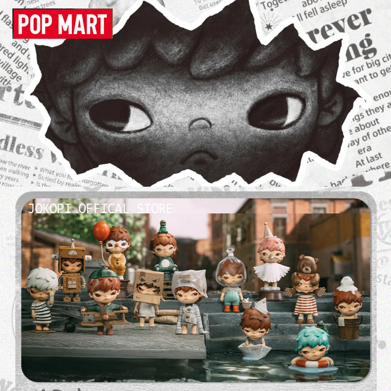 POPMART HIRONO Little Mischief Series Blind Box Toys Mystery Box Mistery Figure Caja Surprise Box Kawaii Model Birthday Gift