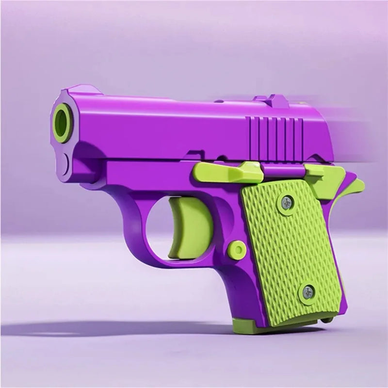 3D Printing Mini 1911 Children'S Toy Gun Fidget Toy Outdoor Sports Games for Kids and Adults Stress Relief Toy Christmas Gift