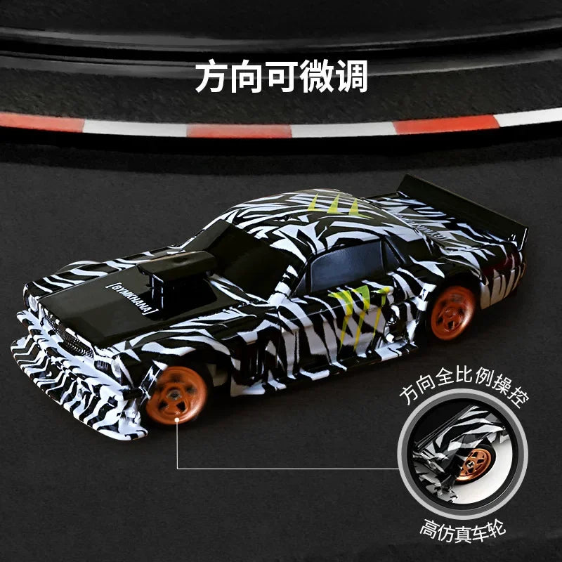 New Full Scale Four wheel Drive Drift Car Indoor Long Range Mini RC Remote Control Car Model Toy Festival Gift