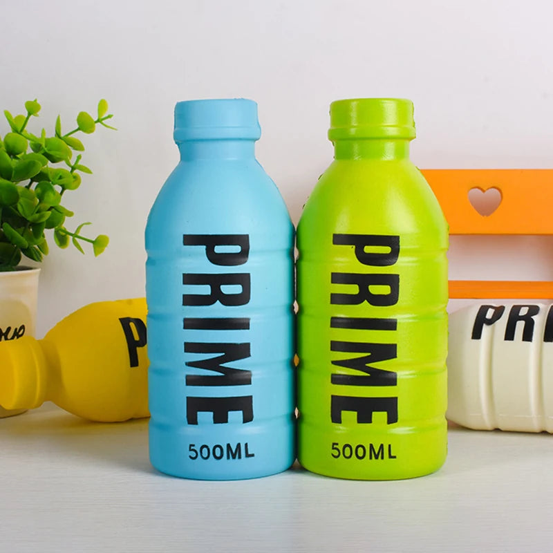 Anti-Stress Prime Drink Bottle Plushie Relief Squeeze Toy Soft Stuffed Latte Americano Coffee Kids Birthday Prop