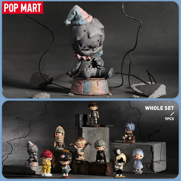 POP MART Hirono Reshape Series Mystery Box by Lang 1PC/9PCS POPMART Blind Box Anime Action Figure Cute Figurine