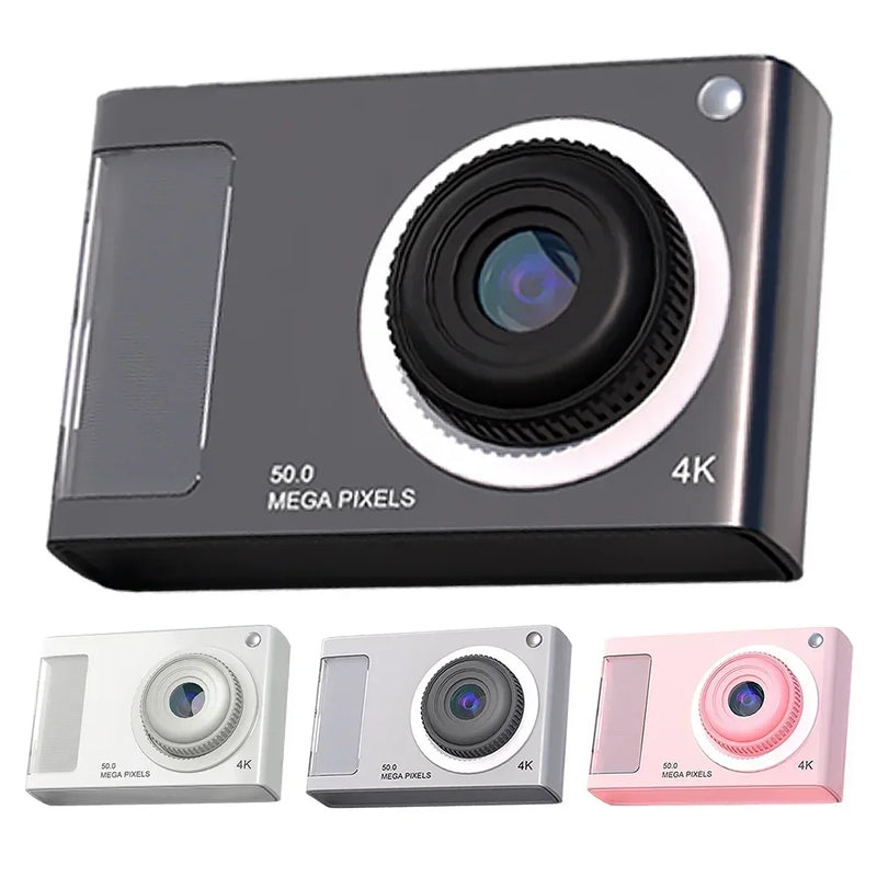 Support Compact Camera HD 1080P 48MP 32GB Card for Small Camera Anti Shake Boys Girls Children Dual Lens Digital Point and Shoot