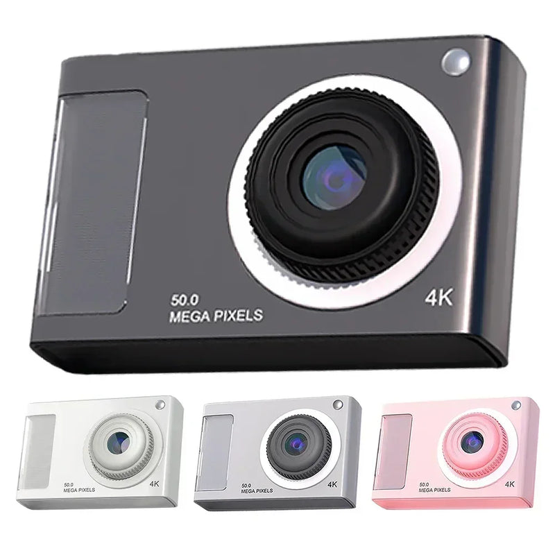 1080P 48MP Dual Lens Digital Point and Shoot Camera 32GB Card for Boys Girls Children Compact Small Camera HD Anti Shake Support