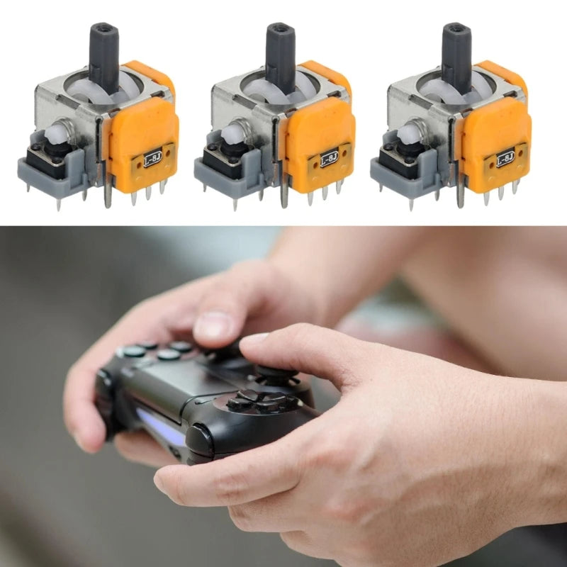 Dropship Joysticks Replacement for Handheld Game Console Controller Analog 3D Thumbstick Repair Parts Accessories