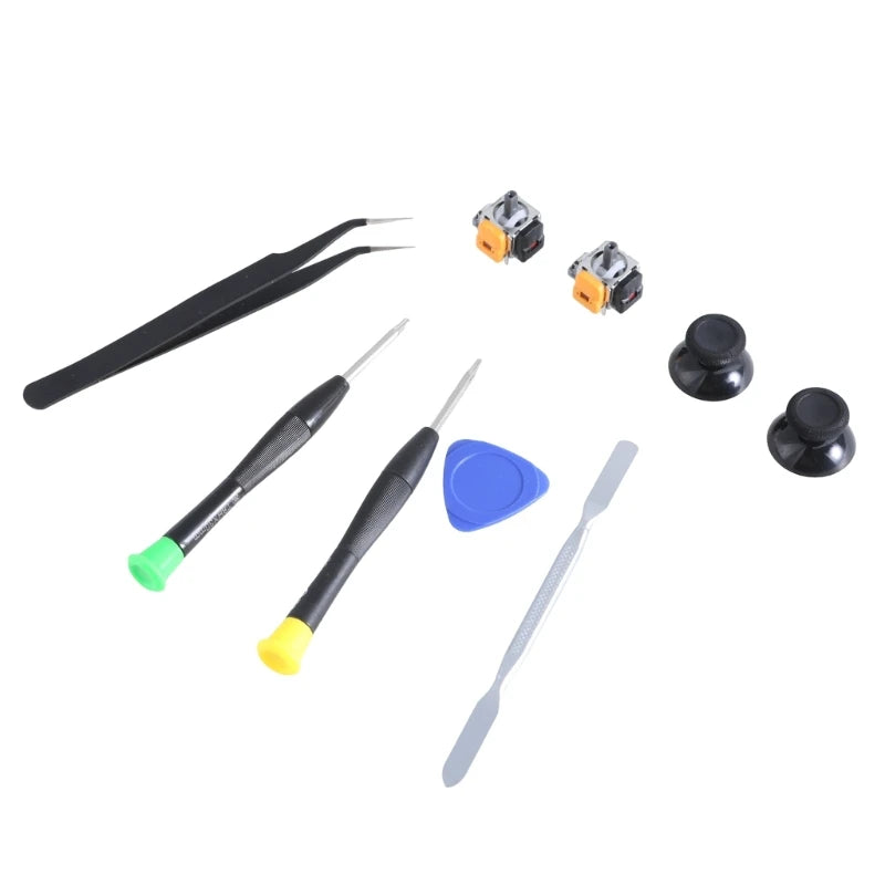 1 Set 3D Analog Joystick Thumb with Repair Tool for XB Controller