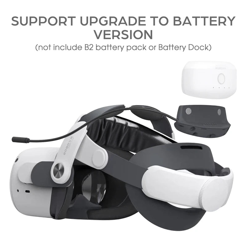 BOBOVR M2 PLUS Head Strap For Meta/Oculus Quest 2 Reduce Face Pressure Enhance Comfort Replacement of Elite Strap VR Accessories