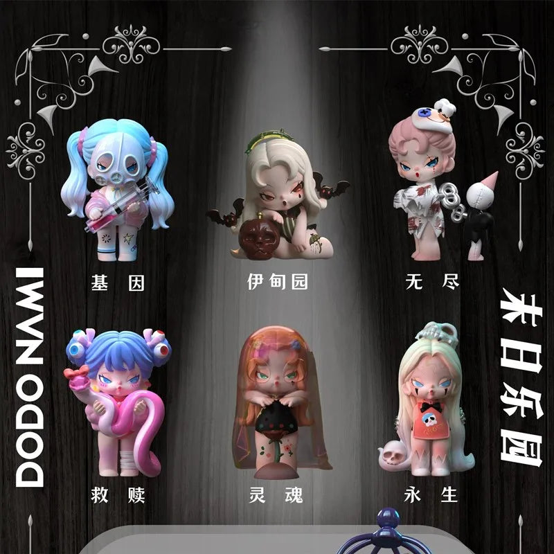 DODO NAMI Doomsday Paradise Blind Box  Cute Action Anime Figure Kawaii Mystery Model Designer Doll Gift Toys