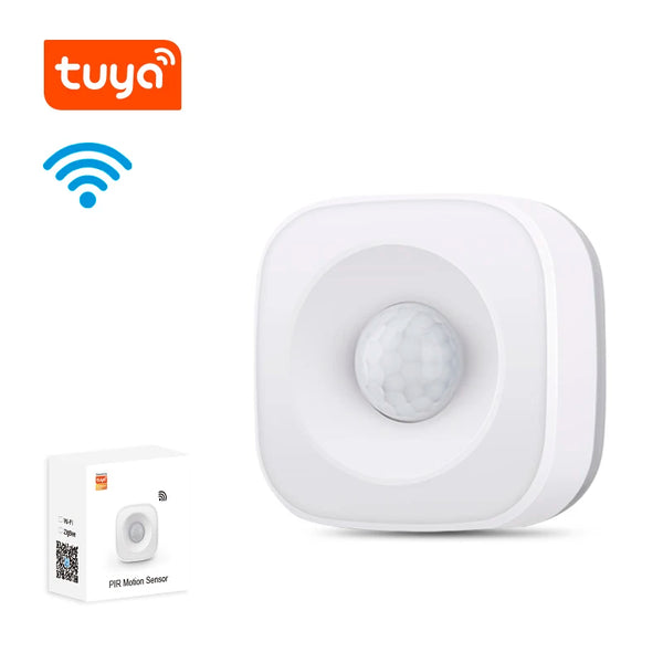 Tuya WIFI Smart PIR Motion Sensor Detector Movement Sensor Smart Life APP Wireless Home Automation System Via Alexa Google Home