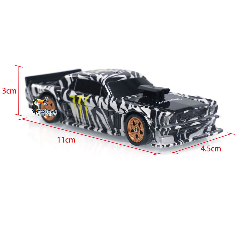 Gifts Outdoor Toys 1/43 Gyro RC Mini Race Cars 2.4g Radio Control Drift Car 4WD High-Speed Motor Vehicle Model for Boys TH23884