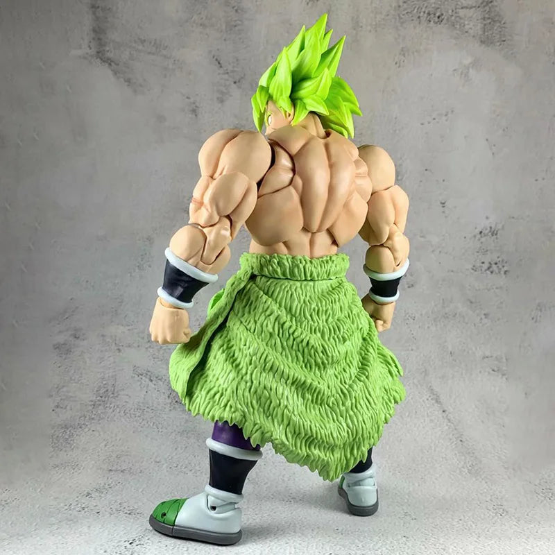 Anime Dragon Ball Super Broly Figure SHF Movable Super Saiyan Action Figure Collection Doll Figurine Toys 22cm Broli Model Toys