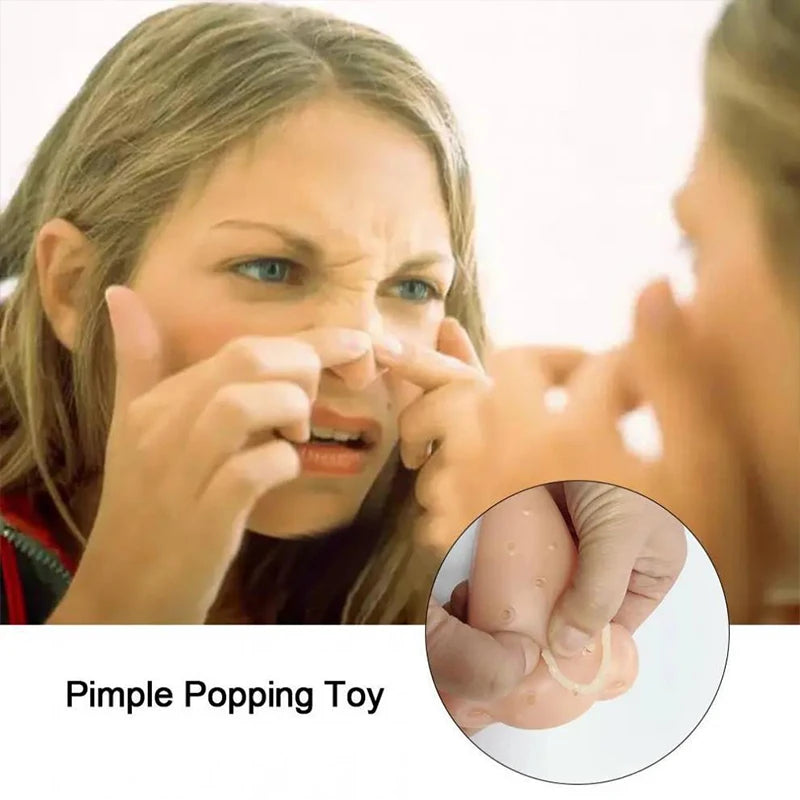 Acne Squeezing Toys Sensory Toy Realistic Nose Novelty Interactive Antistress Squeeze Prank Toy stress Relief