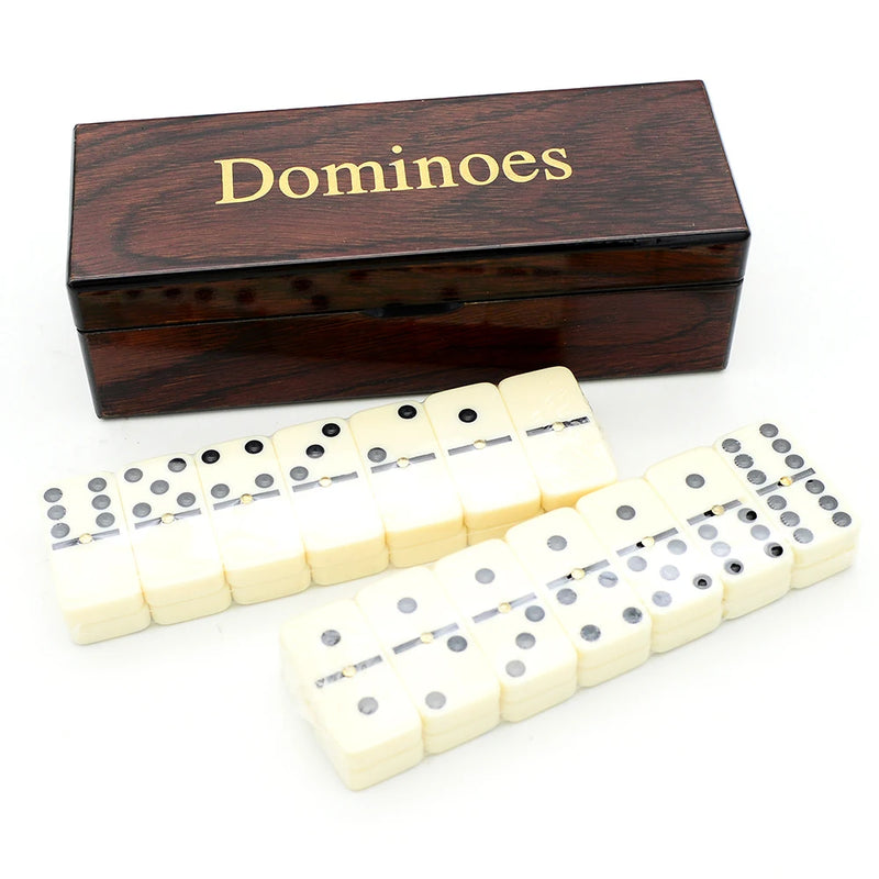 28 Pieces/set of Dominoes, Board Toys Travel Table Games, Children's Chess, Multiplayer Party Games, Square Domino Mahjong Games