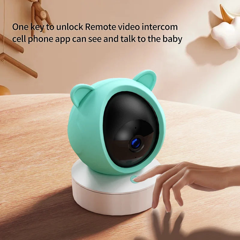 5 "Tuya Smart WiFi Remote Video Surveillance Intercom Sound Detection APP View Control Audio Video Baby Monitor Camera 1080P