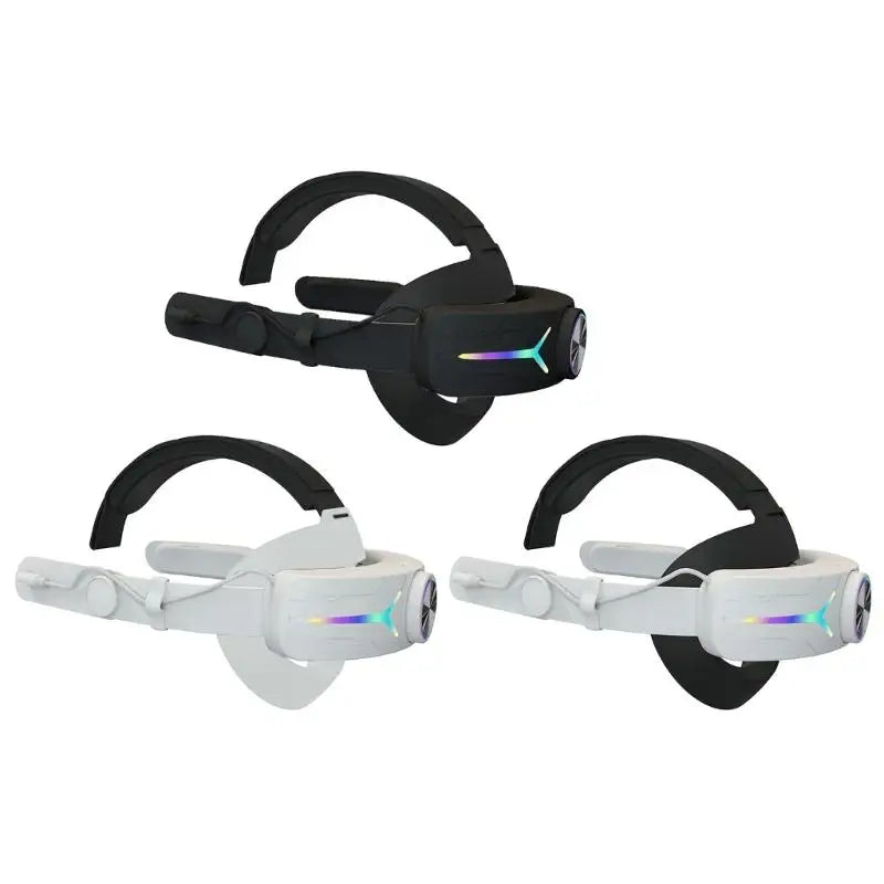 Comfortable Adjustable RGB Head Strap 8000mAh Battery for VR Headset Headband Perfect for Immersive VR Adventures