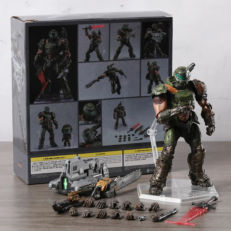 figma SP-140 Doom Slayer Action Figure Figurine Collectible Model Doll Toy Gifts