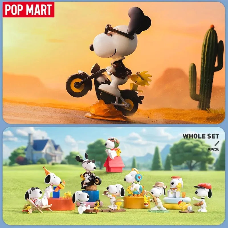 POP MART Snoopy The Best Friends Series Blind Box Toys Guess Bag Mystery Box Mistery Caixa Action Figure Surpresa Cute Birthday