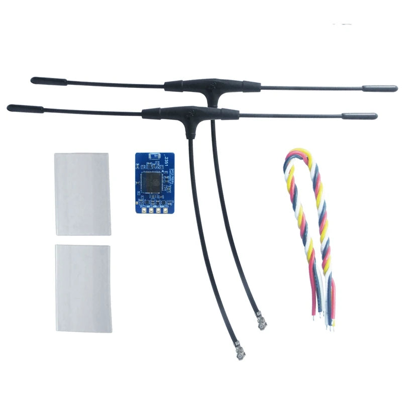 915Mhz 868Mhz ELRS RX Diversity Receiver Dual Core RX TCXO Dual Antenna For FPV Long Rang Racing Drone