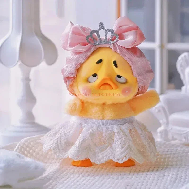 Upsetduck 2 Act Cute Duck Series Plush Doll Blind Box Toys Kawaii Action Figure Mystery Surprise Gifts Desk Decor Anime