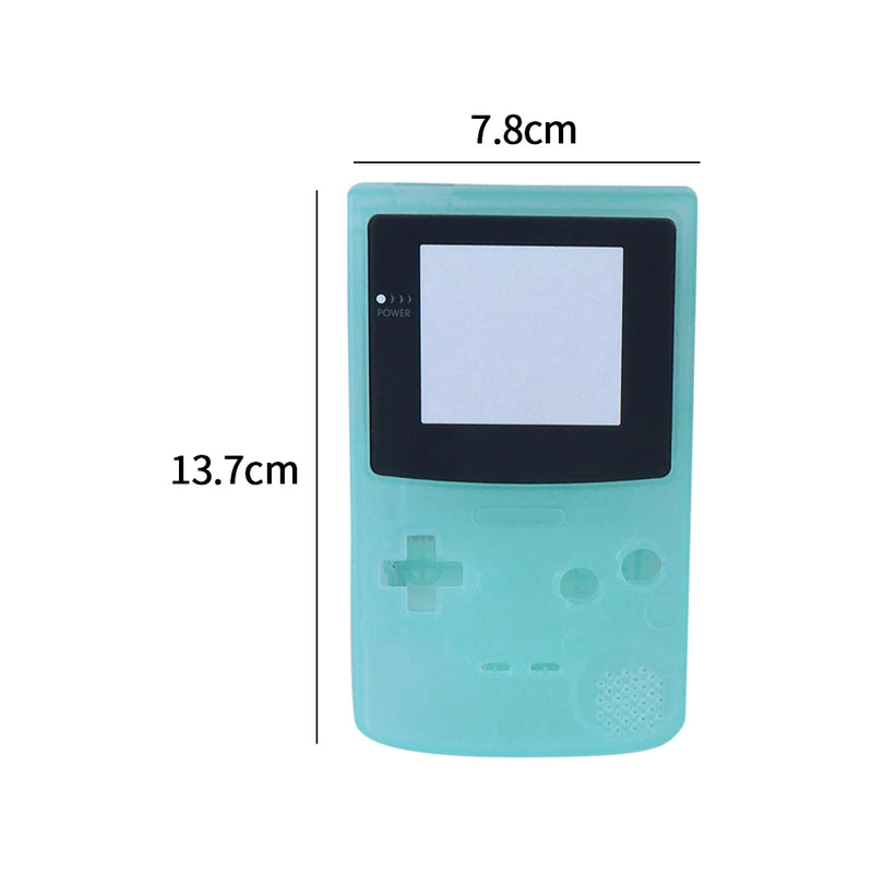 1pcs Game Console Shell Case for Gameboy Color Classic Game Console Shell Case for GBC Housing Shell With Buttons