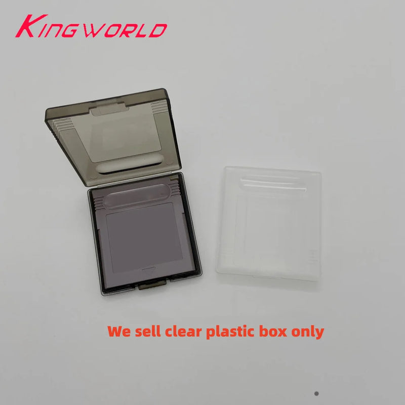 High quality transparent cover shell for gameboy for GB GBC original game card protective storage display collect box