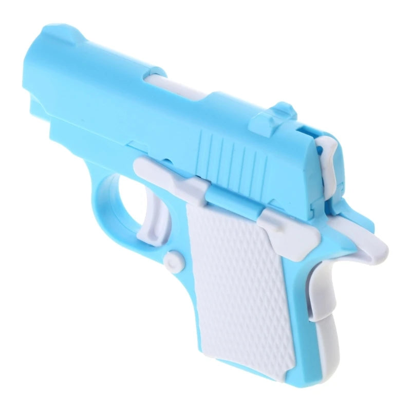 3D Printing Guns Fidgets Toy for Children Colorful Mini Guns Prank Toy Office Adult Sensory Stress Relief Boredom Toy