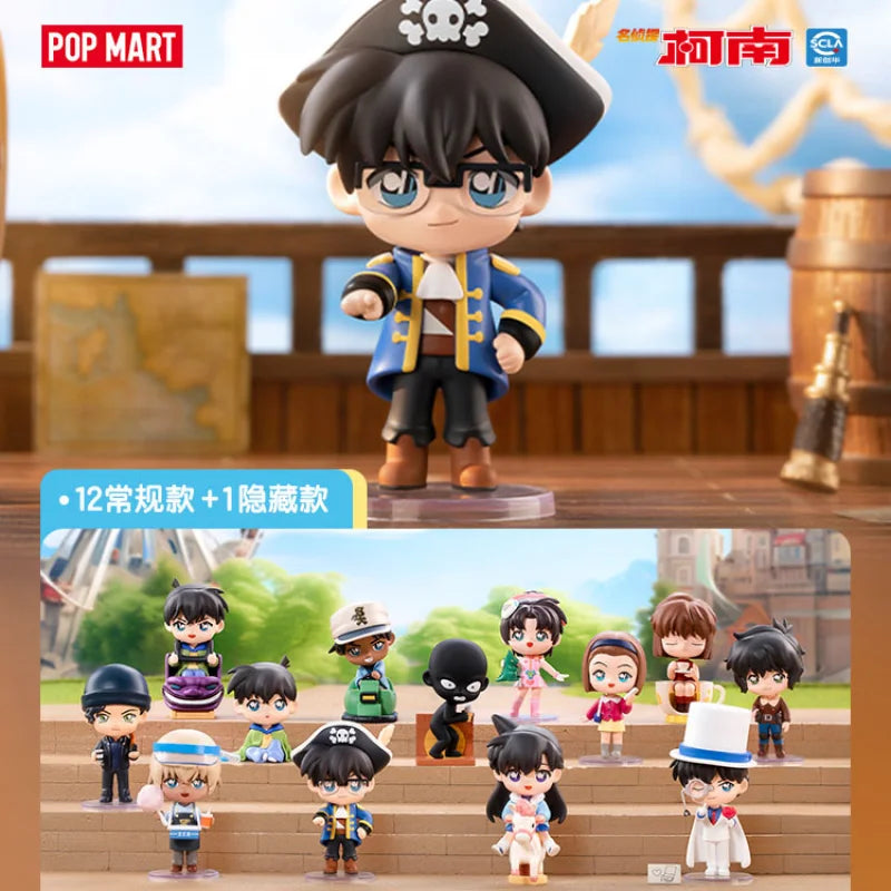 POP MART DETECTIVE CONAN CARNIVAL Series Blind Box Toys Guess Bag Mystery Box Mistery Caixa Action Figure Surpresa Cute Model