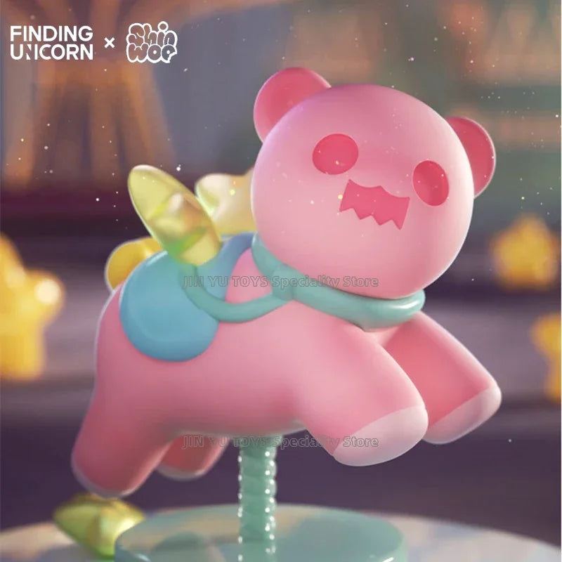 ShinWoo Ghost Bear Dreamy Land Series Mystery Box Figurines Model Cute Anime Action Figure Surprise Trendy Toys Birthday Gifts