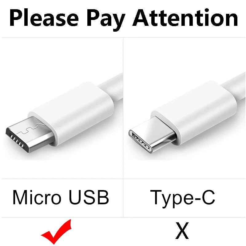 3/5 Meteres Long Micro USB Charging Charger Wire Flexible White Cable Cord for Samsung Huawei Xiaomi Android Smart Mobile Phone