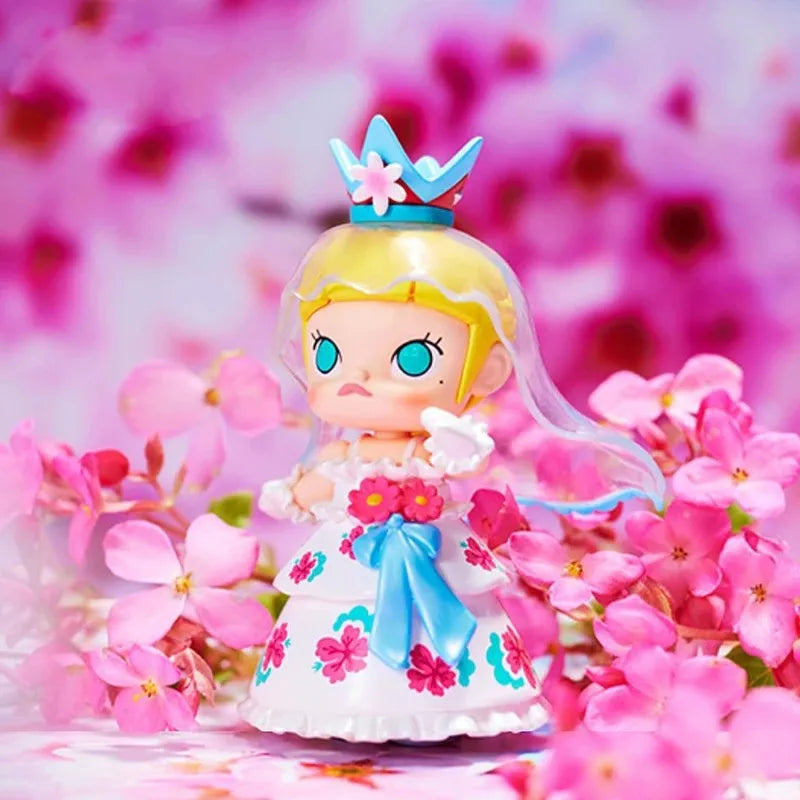 POP MART Molly Mika Ninagawa Flower Dreaming Series Blind Box Toys Mystery Box Cute Action Anime Action Figure Doll Girl Gifts